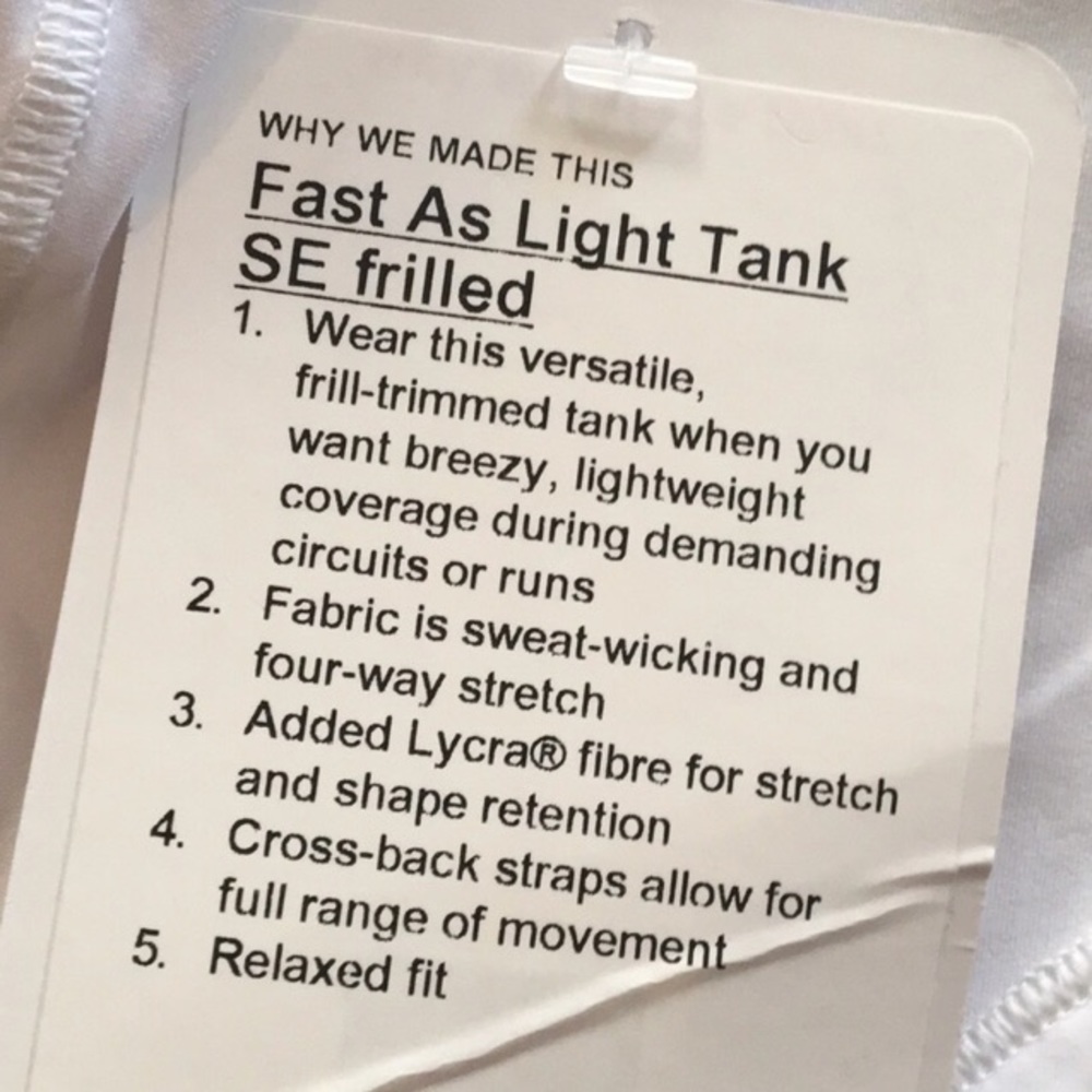Fast as light tank SE frilled